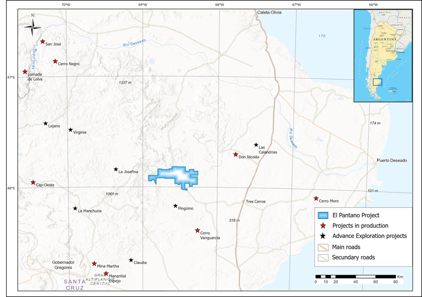 El Pantano Project Region